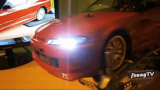 Tamiya TT-01 Nissan Silvia S15 LED system. смотреть онлайн