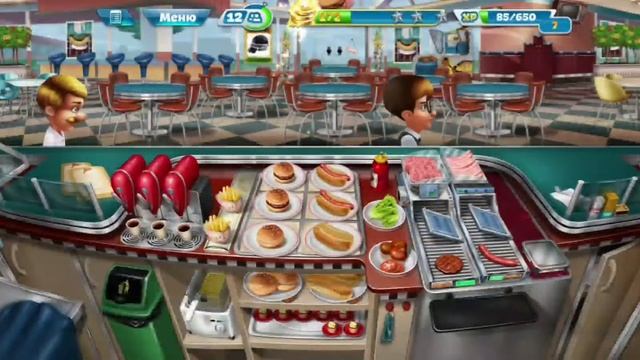 Кухонная лихорадка: кафе мечты. Закусочная 1-40 уровень смотреть онлайн