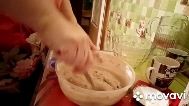 Пирог с вареньем из ирги