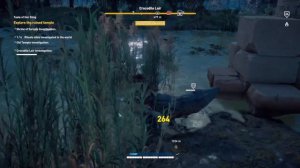 Assassin´s Creed Origins - Taste of Her Sting - Crocodile Lair