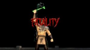 Mortal Kombat 9 - All Fatalities & X-rays on Cyber Reptile Costume Mod 4K Ultra HD Gameplay Mods