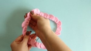 Felt Rose - DIY : How to make easy felt rose  / Spring crafts.