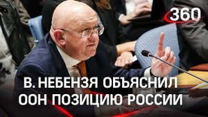 Запад игнорировал беды жителей ЛДНР 8 лет, вооружал Киев, а Россию перевирают - Небензя в ООН
