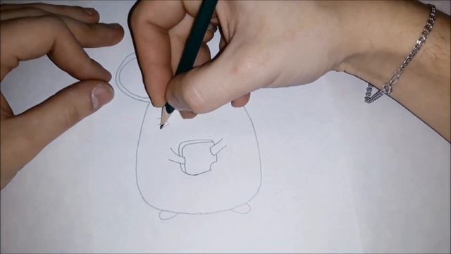 Как легко нарисовать мышку?
