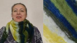 Бактус градиентом из мохера