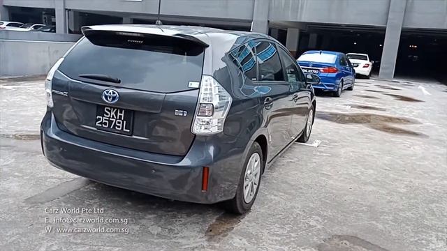 PRIUS ALPHA HYBRID SKH2579L смотреть онлайн