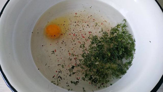 Чесночные блинчики на воде
