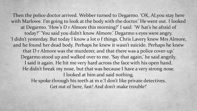 The Lady in the Lake by Raymond Chandler Level 2 смотреть онлайн