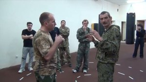 Сергей Колюшенко - Казачья боевая традиция_работа локтями_11.2013