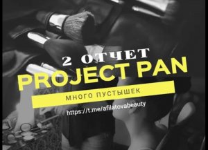 PROJECT PAN 2 ОТЧЕТ - 2023 - 70 СРЕДСТВ! МНОГО ПУСТЫХ БАНОК