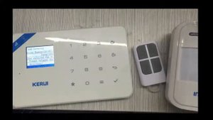 Настройка GSM сигнализации kerui w18