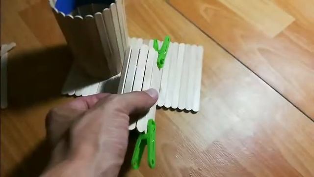 Органайзер из палочек для мороженого смотреть онлайн