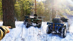 Самодельные квадроциклы из ВАЗ 2109. ШТУРМ ГОРЫ. Лесная покатушка