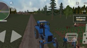 Симулятор Русской Деревни – Выполняю задания с Трактором и получил Ниву с Буханкой! #4