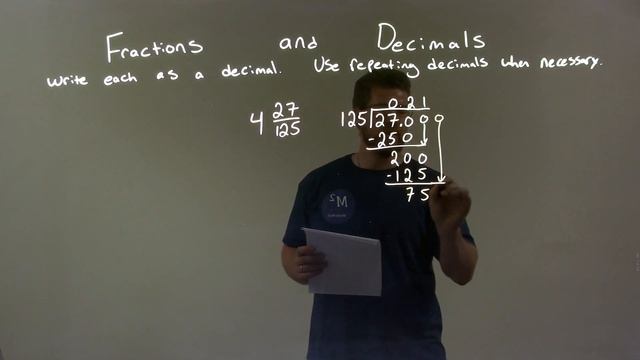 Write as a Decimal 4 27/125 смотреть онлайн