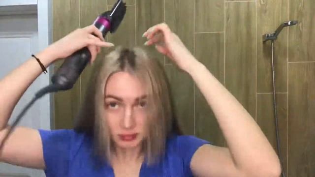 Укладка волос Феном Dyson смотреть онлайн