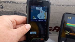 Рисование карт глубин с Raymarine 7PRO