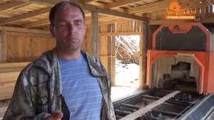 WoodVER - Отзыв клиента о работе пилорамы УГП2-600