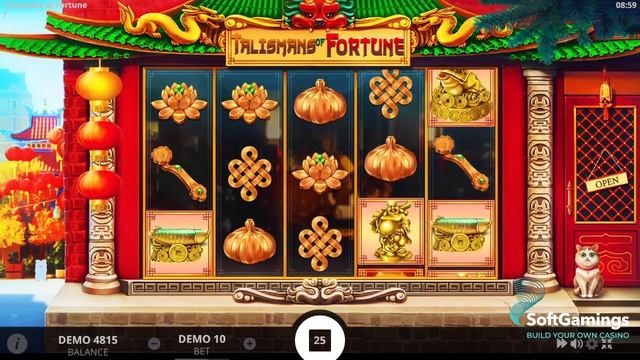 Evoplay - Talismans of Fortune - Gameplay Demo смотреть онлайн