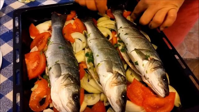 Жизнь в Черногории. Готовим Сибас