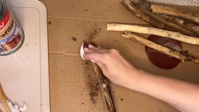 Мастер-класс. Подготовка лесной коряги для макраме
