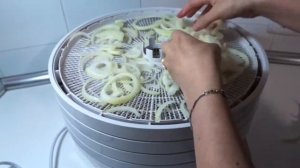 Сушим в ДЕГИДРАТОРЕ рыбу - лук - бананы