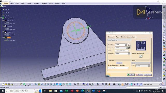 First step in CATIA V5-Tutorial basic part design for beginners 10