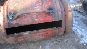 МАНГАЛ ИЗ ГАЗОВОГО БАЛЛОНА.