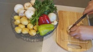ЗАПЕЧЁННАЯ ТЕЛЯТИНА С ОВОЩАМИ