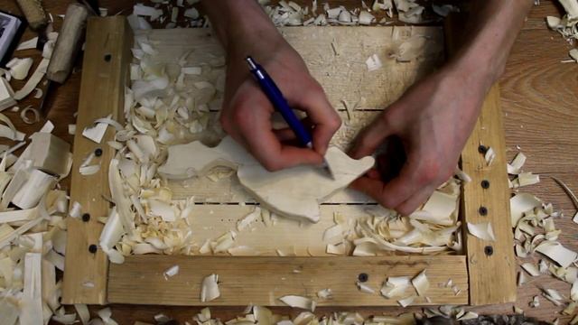 Резьба по дереву. Тарелка "Крым" смотреть онлайн