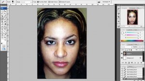 Clearing Acne or Birthmarks with Photoshop CS3