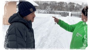 В селе Семёнково. Осмотр дома.