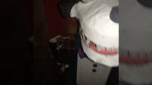 Самодельный аниматроник Рачел в реальной жизни.