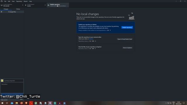 Godot to Github with GitHub Desktop