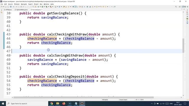 Java Projects For Beginners | Java ATM Project | ATM Project In Java | Java Projects | SimpliCode
