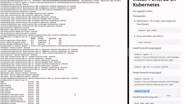 Install PorterLB on Kubernetes to Create LoadBalancer Services in Bare-Metal Environment смотреть онлайн