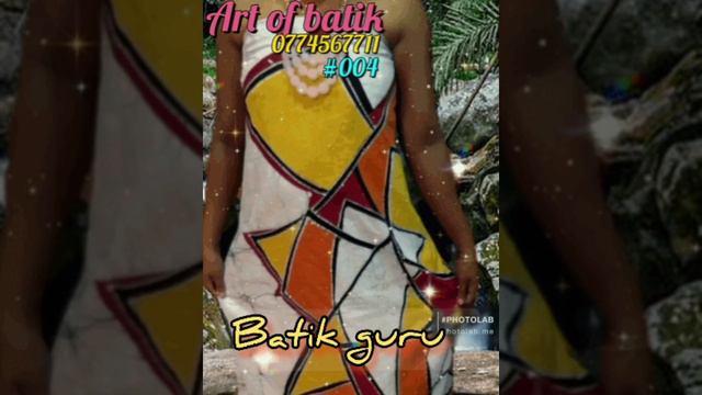 batik frocks  metereyal