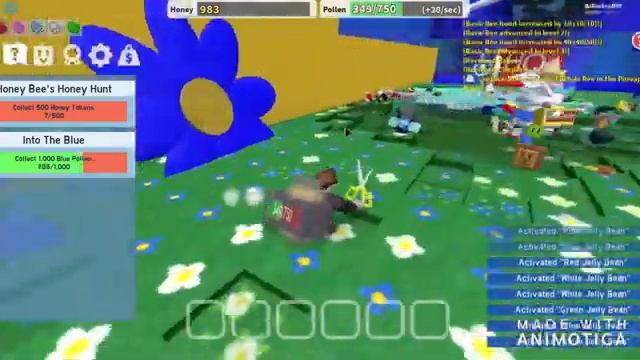 Completing Black Bear quests-Roblox Bee Swarm Simulator смотреть онлайн