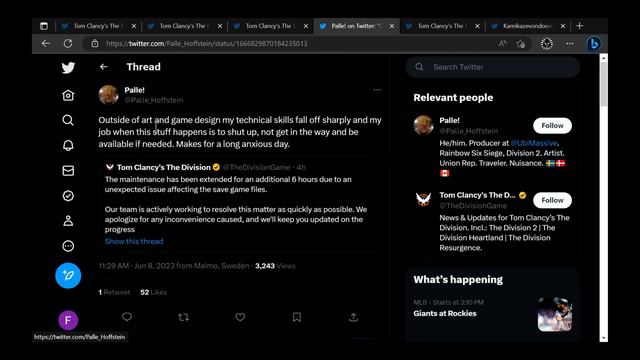 The Division 2 WILL BE OFFLINE UNTIL FURTHER NOTICE! THIS IS CONCERNING! - Division 2 News Update смотреть онлайн
