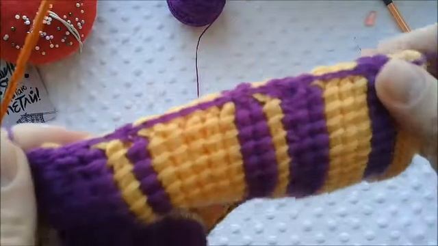 Декоративный шов для соединения вязаных деталей смотреть онлайн