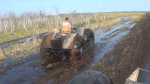 САМОДЕЛЬНЫЙ ВЕЗДЕХОД ПО БОЛОТУ