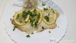 Запеченное филе окуня в фольге в духовке