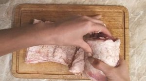 Рулет из свинины / Мясной рулет / Свиной рулет / Рулет из брюшины