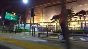 NIGHT RIDING BY INMOTION V5F | Electric Unicycle | Self-Balance Scooter Monowheel