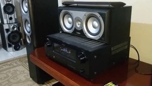 Denon AVR-2308 CI / Infinity Primus 250, central C25 e Sub ativo PS10