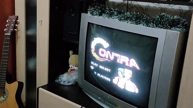 Дети играют.-Денди.- Сега. Игра с папой