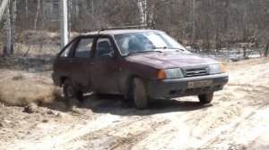 Тест резины НИИШП Ралли 2000