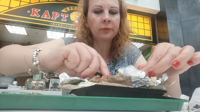 Мукбанг крошка - картошка!