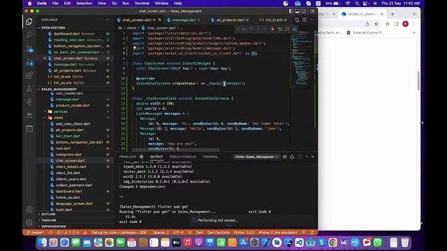 Chat App in Flutter by Socket IO || Part-2