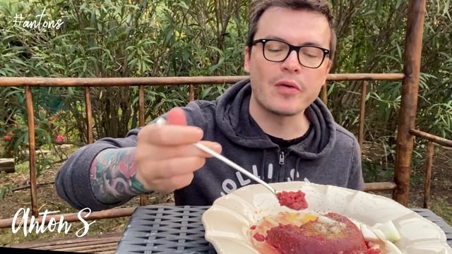 МУКБАНГ. РУБЛЕНЫЙ ТАРТАР. НУ НЕРЕАЛЬНО ВКУСНО! смотреть онлайн